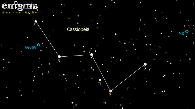 صورت فلکی کاسیوپیا