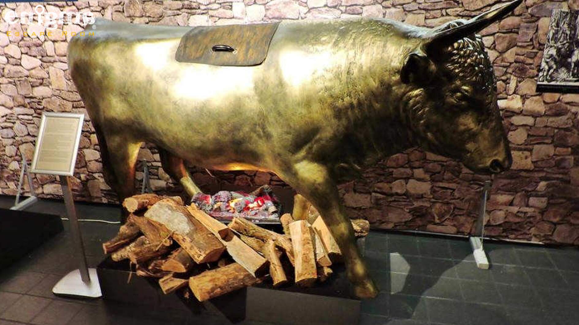 شکنجه گاو برنجی