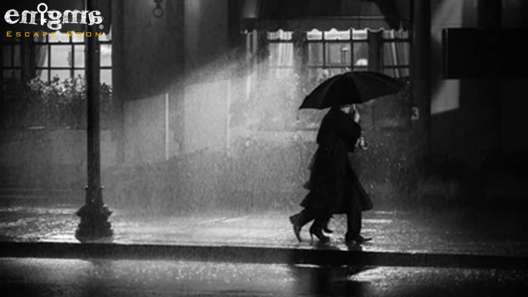 راه رفتن زیر بارون